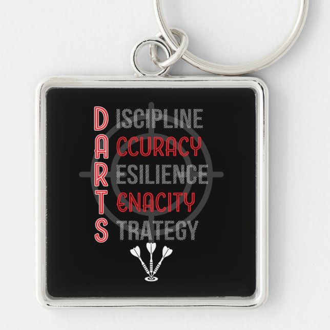 Chaveiro Mastering DARTS: O prêmio dos Princípios Fundament (Frente)