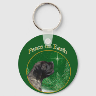 Chaveiro Mastiff (brindle) Paz