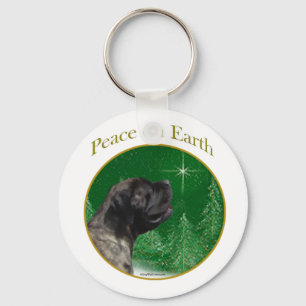 Chaveiro Mastiff (brindle) Paz