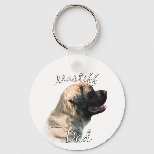 Chaveiro Mastiff (fluffy) Pai 2 (Frente)