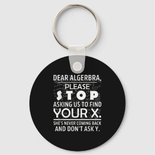 Chaveiro Matemática Divertida Para Amantes de Matemática Ne