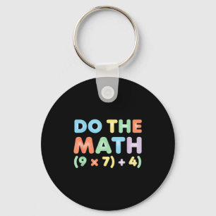 Chaveiro Matemática Faça a Conta, Design de Equação Diverti