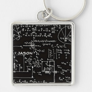Chaveiro Matemática Geeky da matemática personalizada
