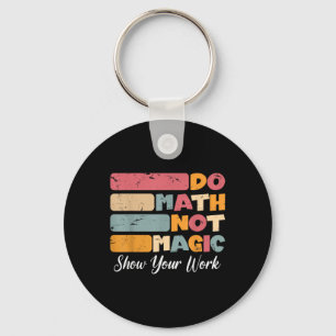 Chaveiro Matemática Não Magia Engraçada Professora De Matem