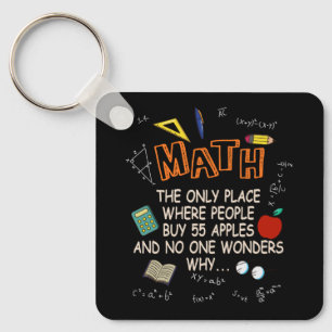 Chaveiro Matemática O Único Local Onde O Pessoas Comprar 55