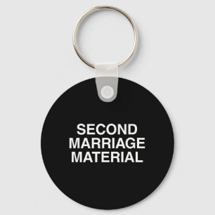 Chaveiro Material para Segundo Casamento Divorciado Engraça