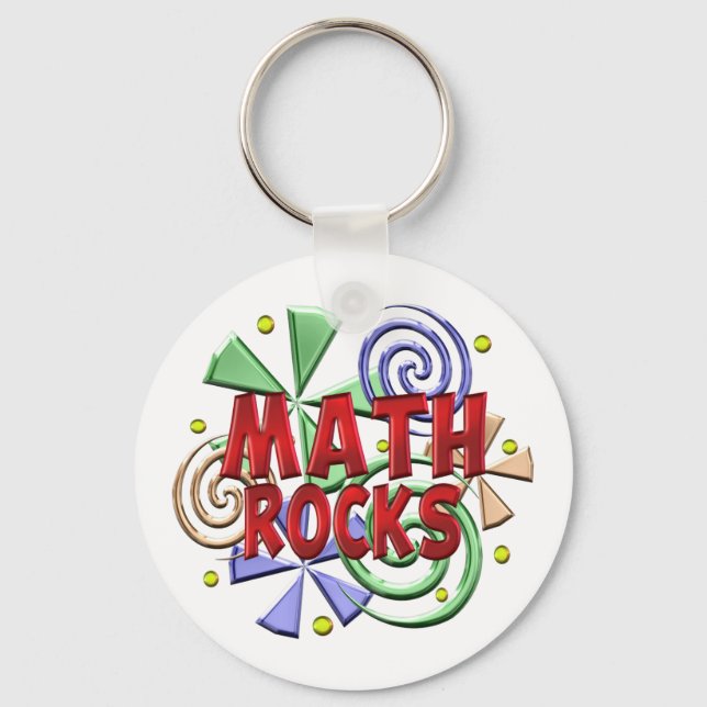 Chaveiro Math Rocks (Frente)