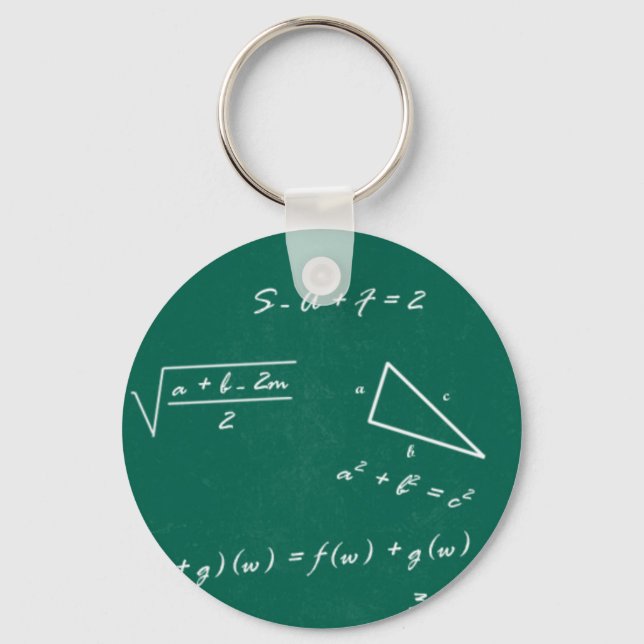 Chaveiro math teacher algebra geek (Frente)
