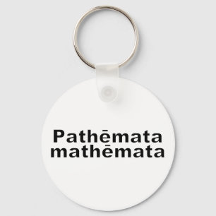 Chaveiro Mathemata sofrimentos Pathemata são aprendizagens