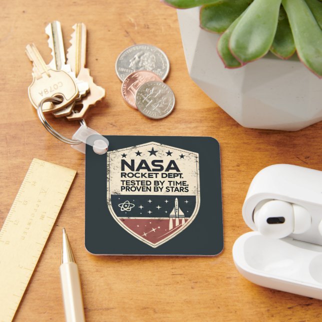 Chaveiro Mato de foguete da NASA testado por tempo comprova (Mesa)