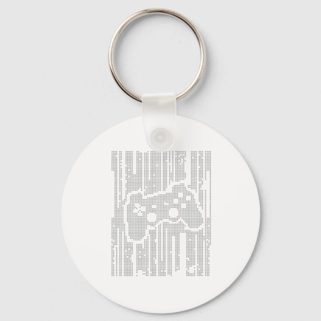 Chaveiro Matrix Pad - Videos games de jogos de controladora (Frente)