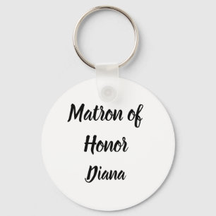 Chaveiro Matron of Honor Gifts Custom Name Dons Wedds