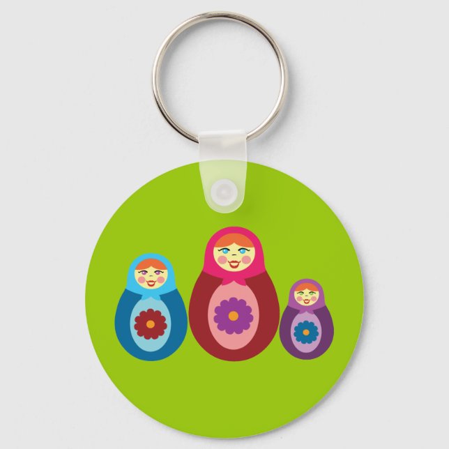Chaveiro Matryoshka Dolls (Frente)