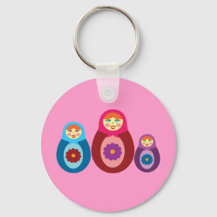 Chaveiro Matryoshka Dolls