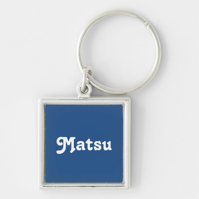 Chaveiro Matsu de cadeia-chave (Frente)