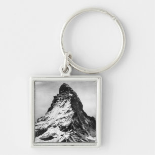 Chaveiro Matterhorn, cumes preto e branco