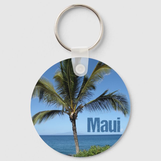 Chaveiro Maui Hawaii - Beauful Island Photoshop Beach (Frente)