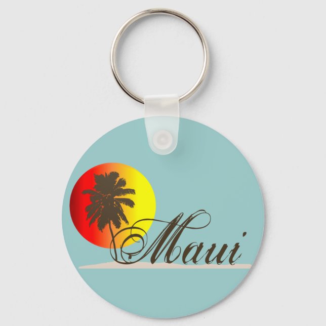 Chaveiro Maui Hawaii Souvenir (Frente)
