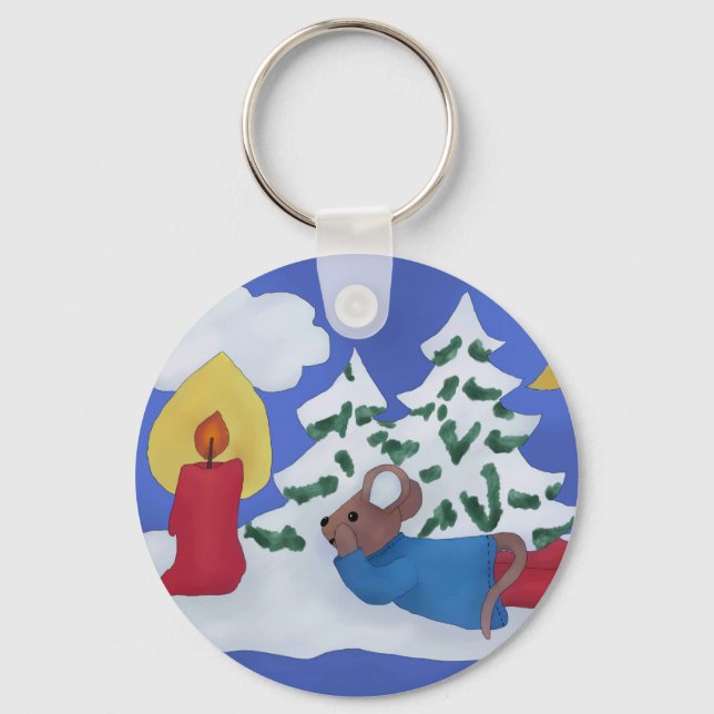 Chaveiro Mäuseweihnachten (Frente)