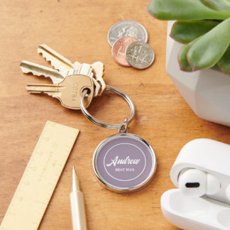 Chaveiro Mauve Personalizado Melhor Homem De Casamento