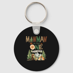 Chaveiro Mawmaw do um feliz acampante 1º aniversário