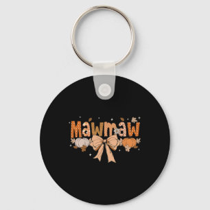 Chaveiro Mawmaw Pumpkin Fall Coquette Arco de Ação de Graça
