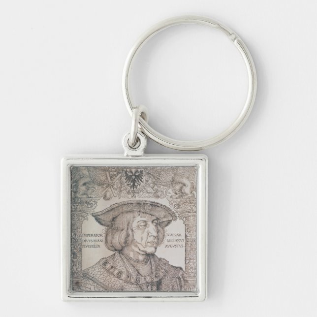 Chaveiro Maximilian mim, imperador de Alemanha, 1518 (Frente)