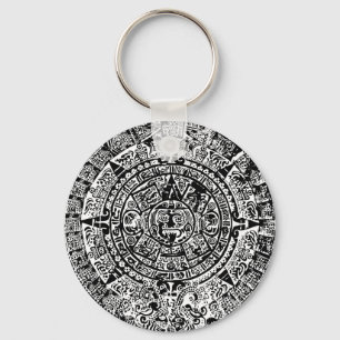 Chaveiro Mayan Calendar Black