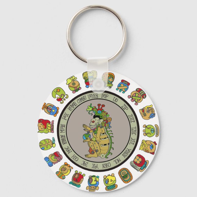 Chaveiro Mayan-calendar Death God (Frente)