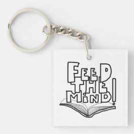 Chaveiro MAZIPOODLES Alimente a Mente 077