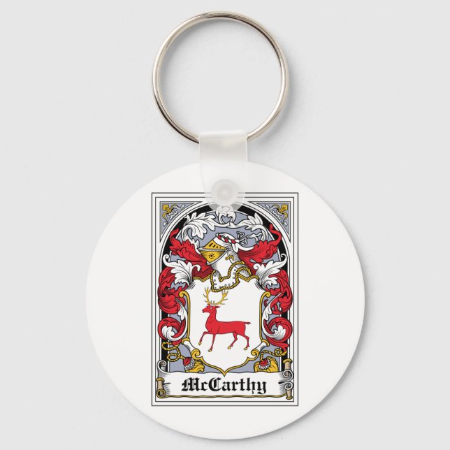 Chaveiro McCarthy Family Crest (Frente)