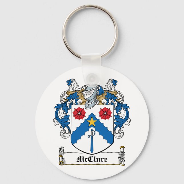 Chaveiro McClure Family Crest (Frente)