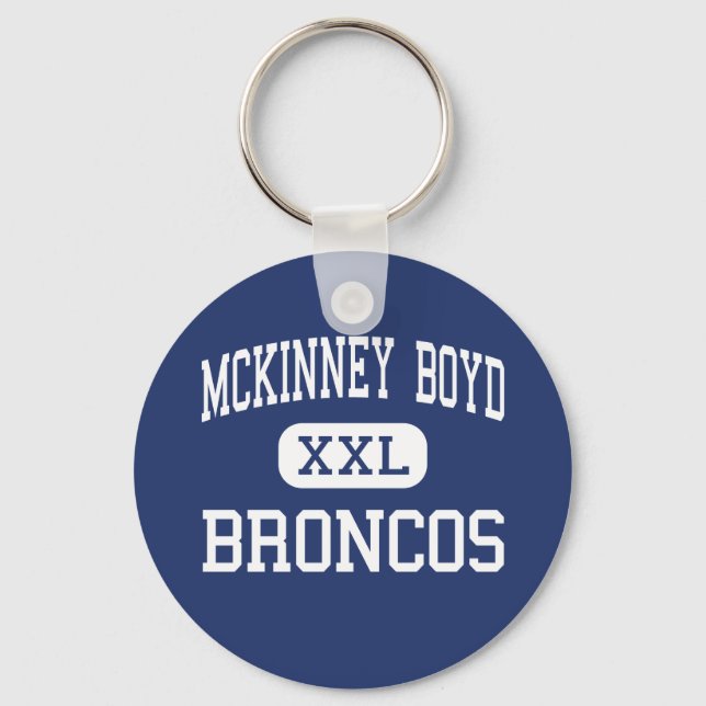 Chaveiro McKinney Boyd - Broncos - Alto - McKinney Texas (Frente)