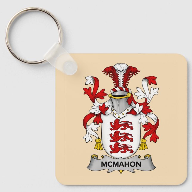 Chaveiro McMahon Family Coat of Arms Keychain (Frente)