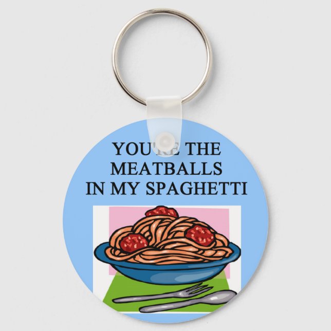 Chaveiro MEATBALLS and spahgetti lovers (Frente)