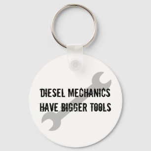 Chaveiro Mecânica Diesal tem ferramentas maiores