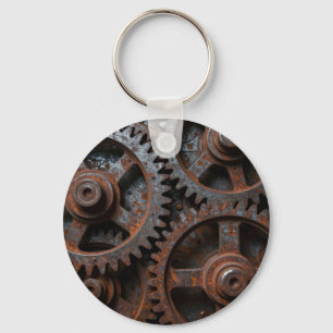 Chaveiro Mecanismo Industrial Enferrujado
