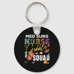 Chaveiro Med Surg Nurse Gobble Squad Fall