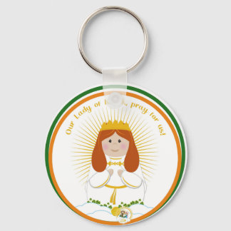 Chaveiro Medalha Nossa Senhora de Knock