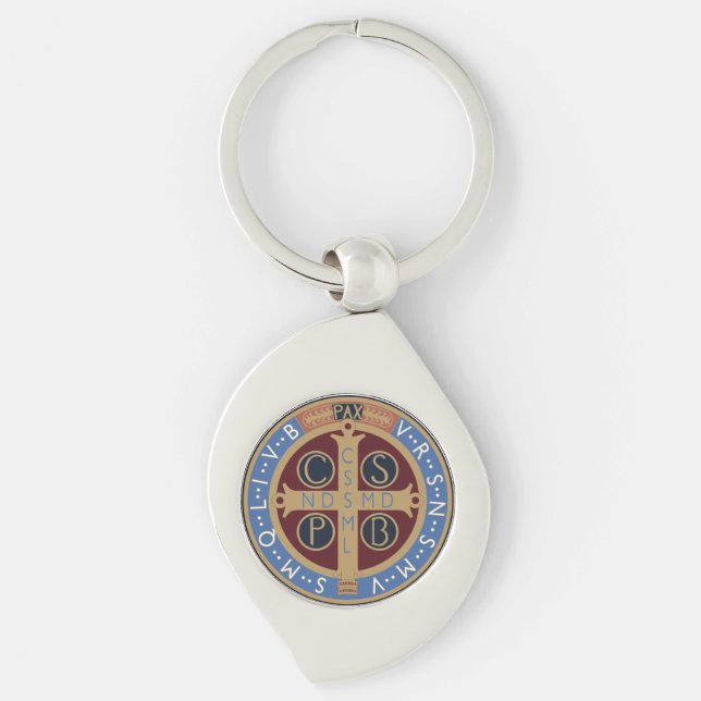 Chaveiro Medalha santo Benedict (Frente)