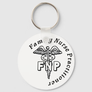 CHAVEIRO MÉDICO DA ENFERMEIRA DA FAMÍLIA DO CADUCEUS FNP