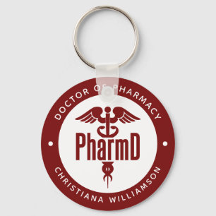 Chaveiro Médico do Farmacêutico de Farmácia