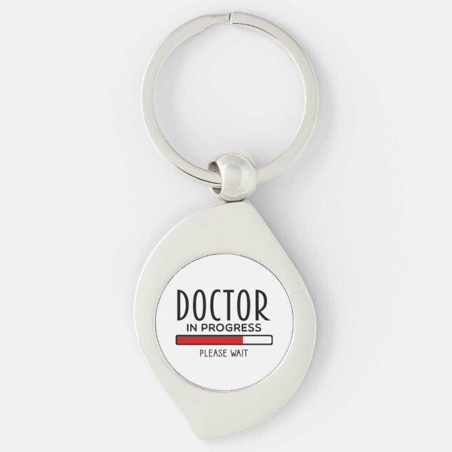 Chaveiro Médico Engraçado Em Formação Aluno De Medicina   (Frente)