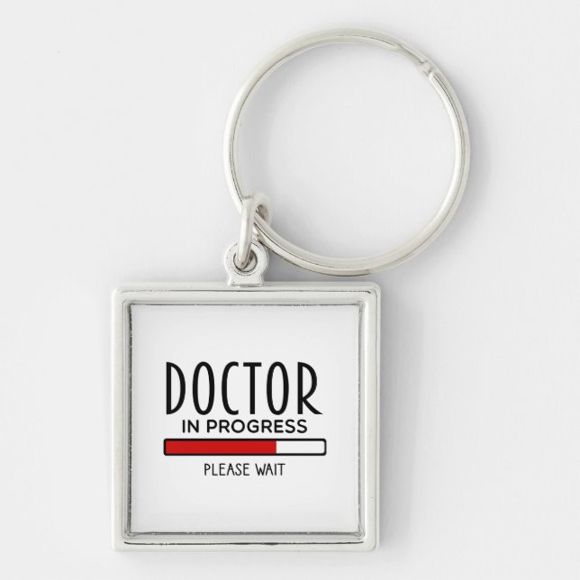 Chaveiro Médico Engraçado Em Formação Aluno De Medicina   (Frente)