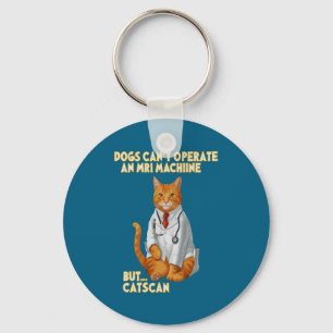 Chaveiro Médico Medicina Gato Médico Gato Engraçado