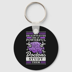 Chaveiro Médicos estudam minhas poderosas ondas cerebrais