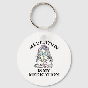 Chaveiro Meditação É Meu Medicamento Kundalini Yoga Chakra