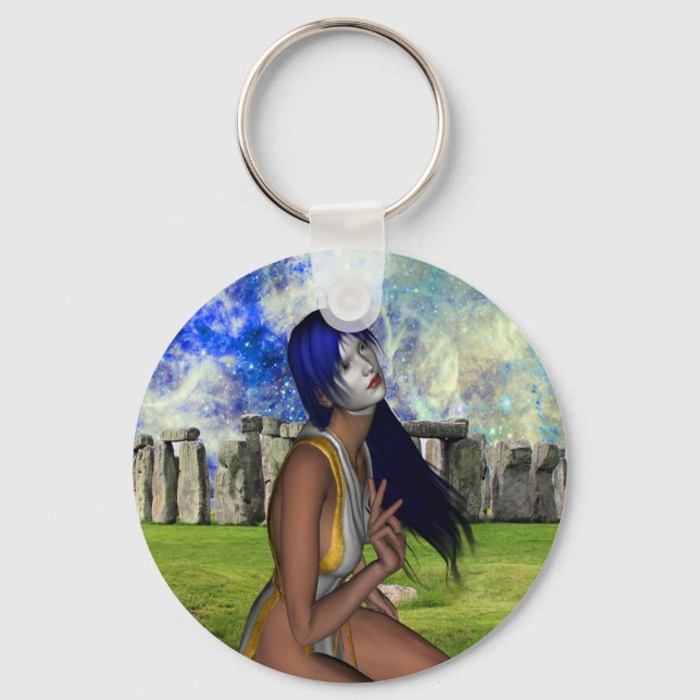 Chaveiro Meditação Stonehenge (Frente)