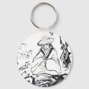 Chaveiro Meditating Samurai Keychain