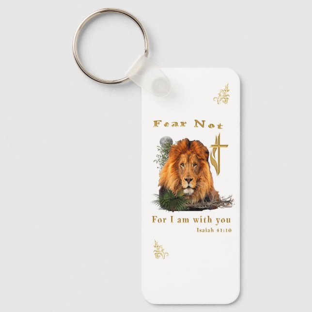 Chaveiro Medo não Isaiah 41:10 (Frente)
